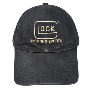 GLOCK Shooting Sports Slideback Baseball Hat Black One Size Embroidered